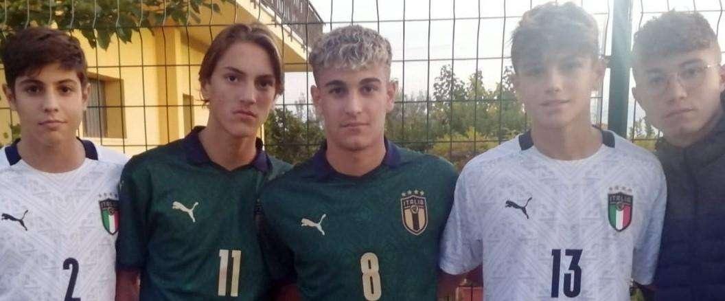 Giovanili, cinque U15 in azzurro. Traguardo anche per tre giovani calciatrici 