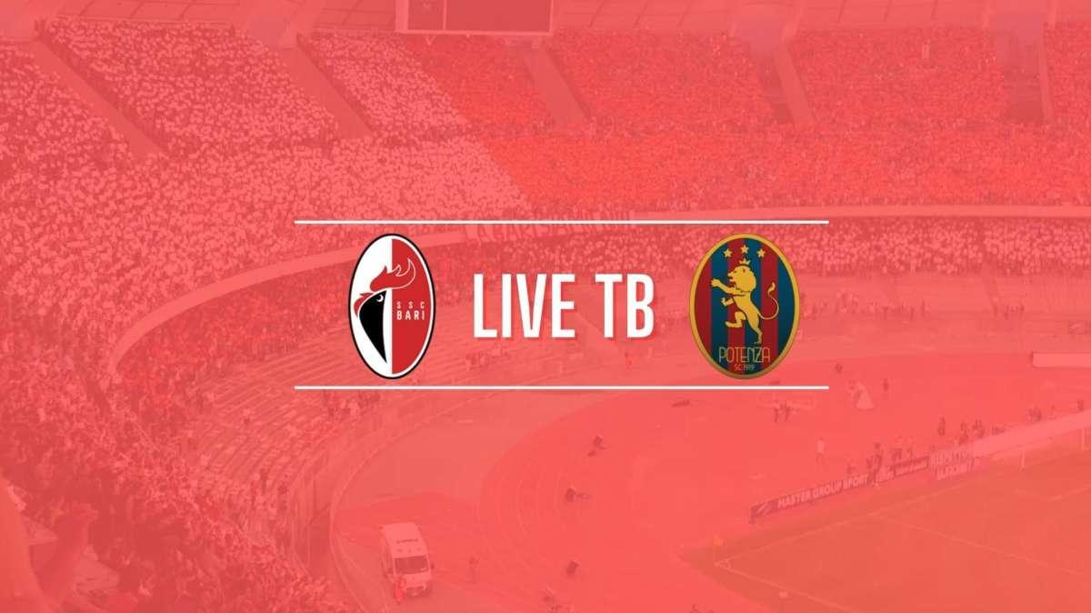 Bari-Potenza 0-2, primo ko per Carrera. Espulso Marras. Rivivi il live