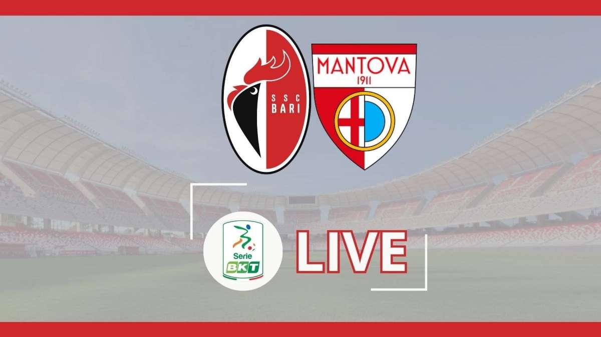 Bari-Mantova 1-0. Moncini decide un incontro sofferto. Rivivi il LIVE