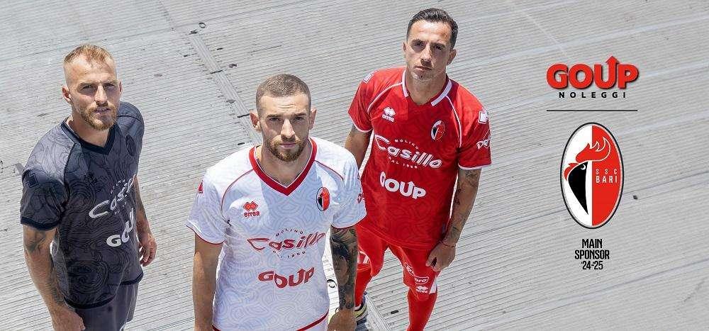 Bari, nuovo Main Sponsor: è Go Up. LDL: "Noi brand appetibile" 