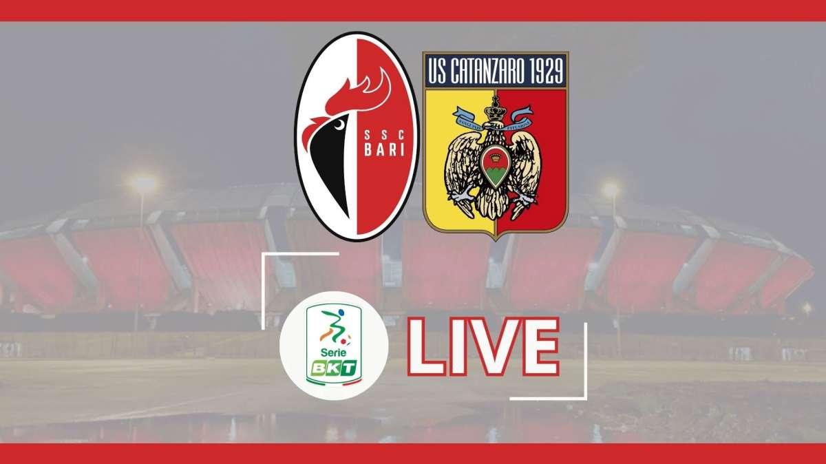 E' notte fonda per il Bari. Catanzaro corsaro al San Nicola. Finisce 1-2. RIVIVI IL LIVE