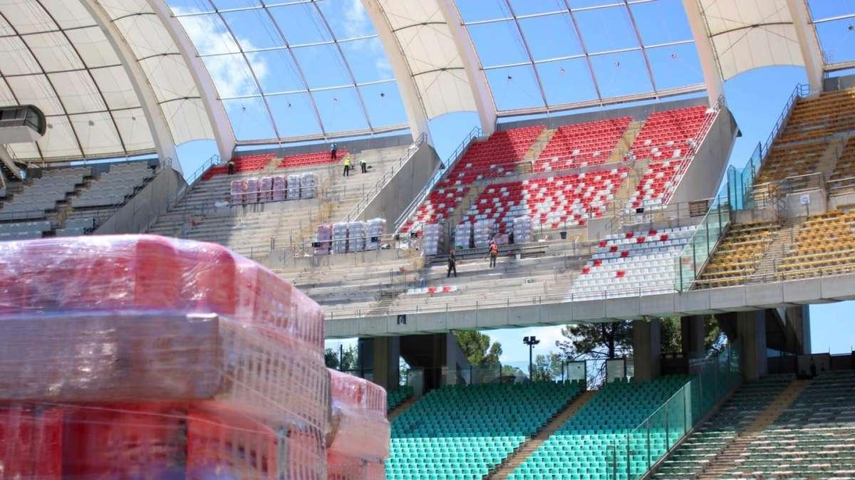 VIDEO - Stadio, ultimo seggiolino fissato. Petruzzelli: "E' uno spettacolo. Tifosi lunedì? Spero..."