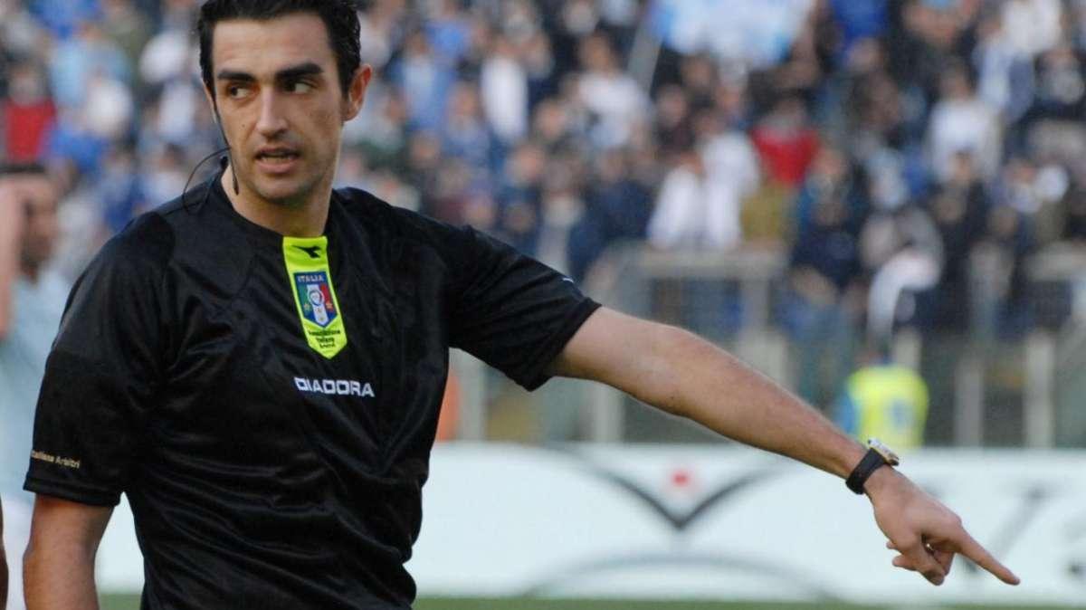 L'arbitro Nicola Pierpaoli