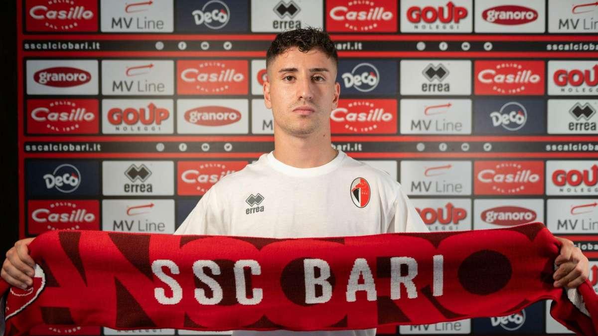 UFFICIALE - Manzari è un calciatore del Bari. Arriva a titolo definitivo