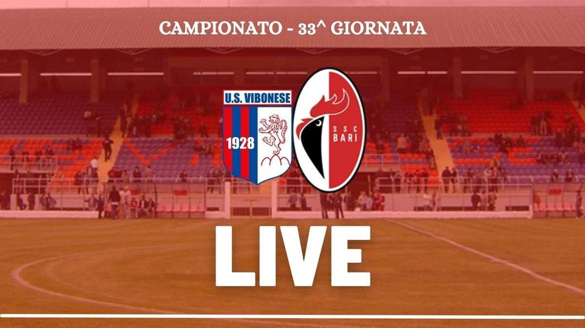 Vibonese-Bari 0-1, la decide Scavone nel finale. Altri 3 punti d'oro, rivivi il live