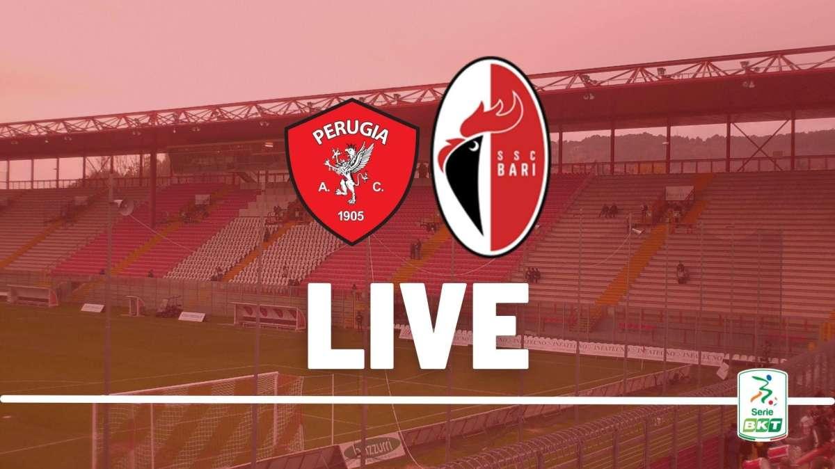 Perugia-Bari 1-3, Caprile decisivo, Antenucci la chiude. Rivivi il live