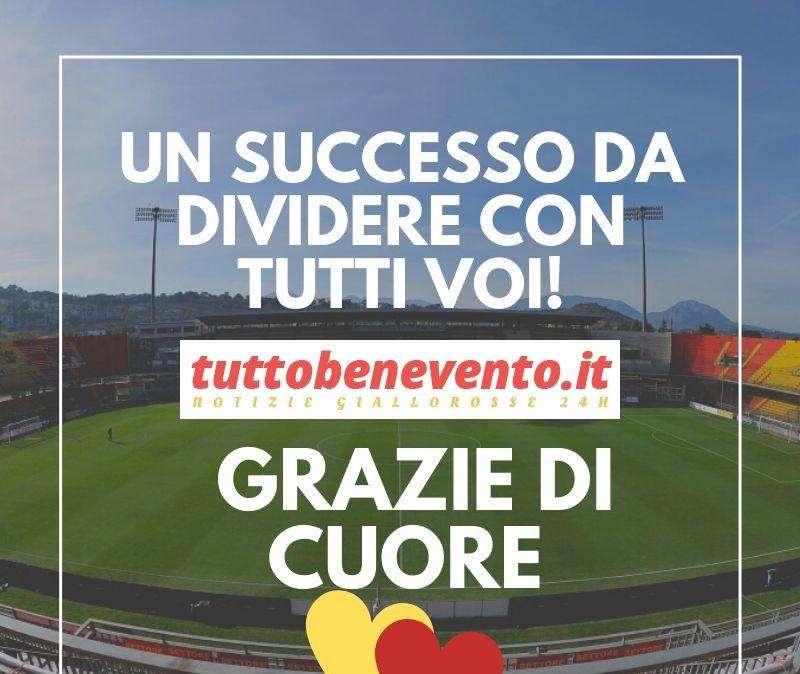 UN SUCCESSO DA DIVIDERE CON TUTTI VOI, GRAZIE DI CUORE!