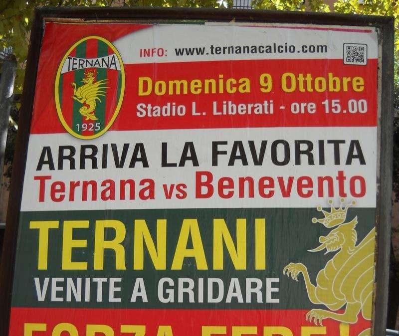 TERNANA-BENEVENTO:2-0...(37' Nolè..39' st. Miglietta)...finale....segui il live di TB...