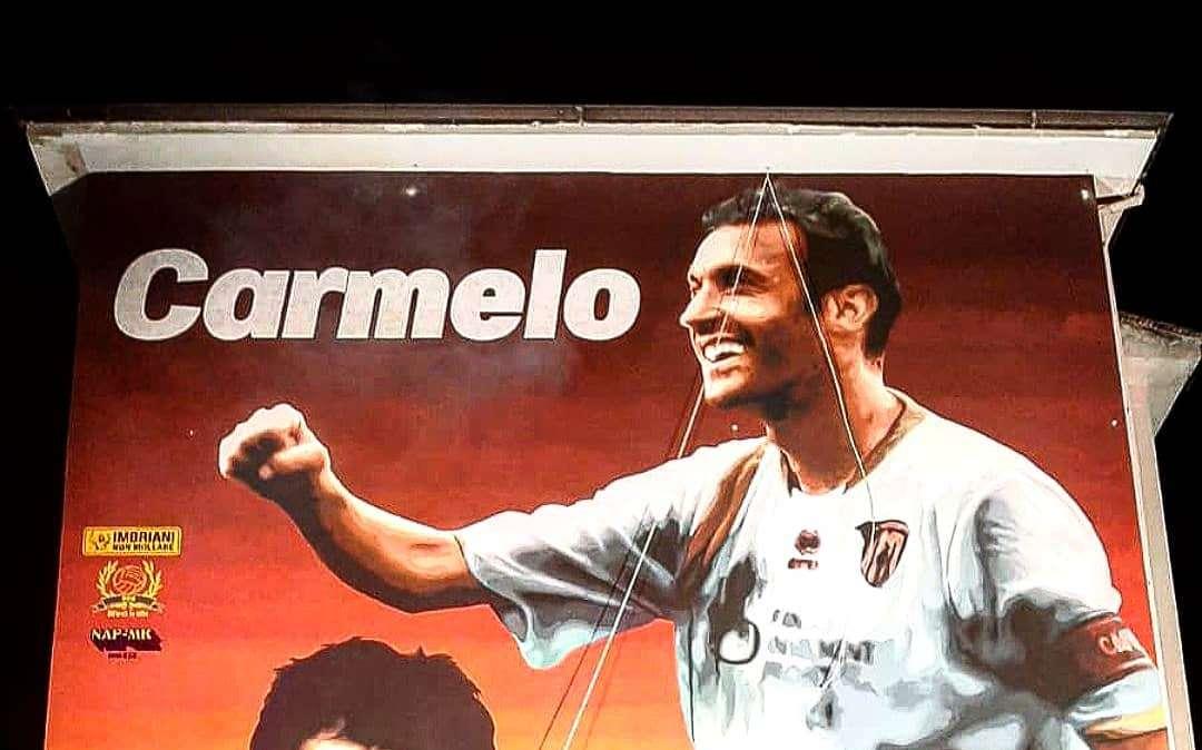 BENEVENTO NEL RICORDO DI IMBRIANI: SVELATO IL MURALES DEDICATO AL COMPIANTO CAPITANO
