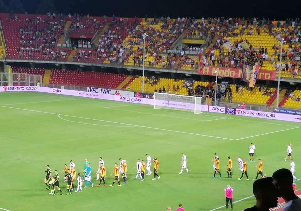 COPPA ITALIA TIM: Benevento-Monza 3-4 (4' Bellusci 17' Finotto 48' Iocolano 49' Tello 82' Tello 87' Finotto 93' Viola rig.) I giallorossi cadono nella "prima" uscita ufficiale