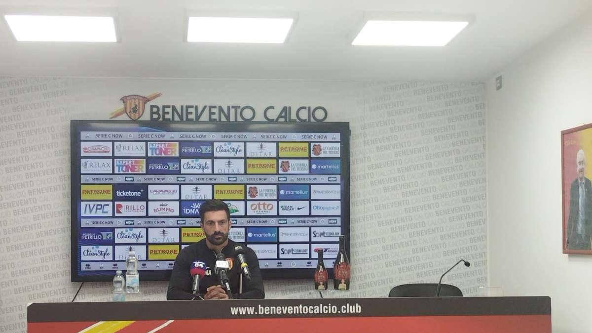 Andreoletti su Benevento - Potenza: "Avversario che viene da un bel periodo. Dobbiamo stimarli ma non temerli"
