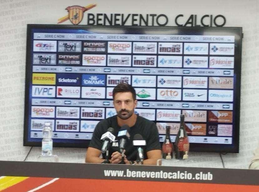 Andreoletti dopo Latina-Benevento: "Facciamo fatica a concretizzare ma la squadra lotta"