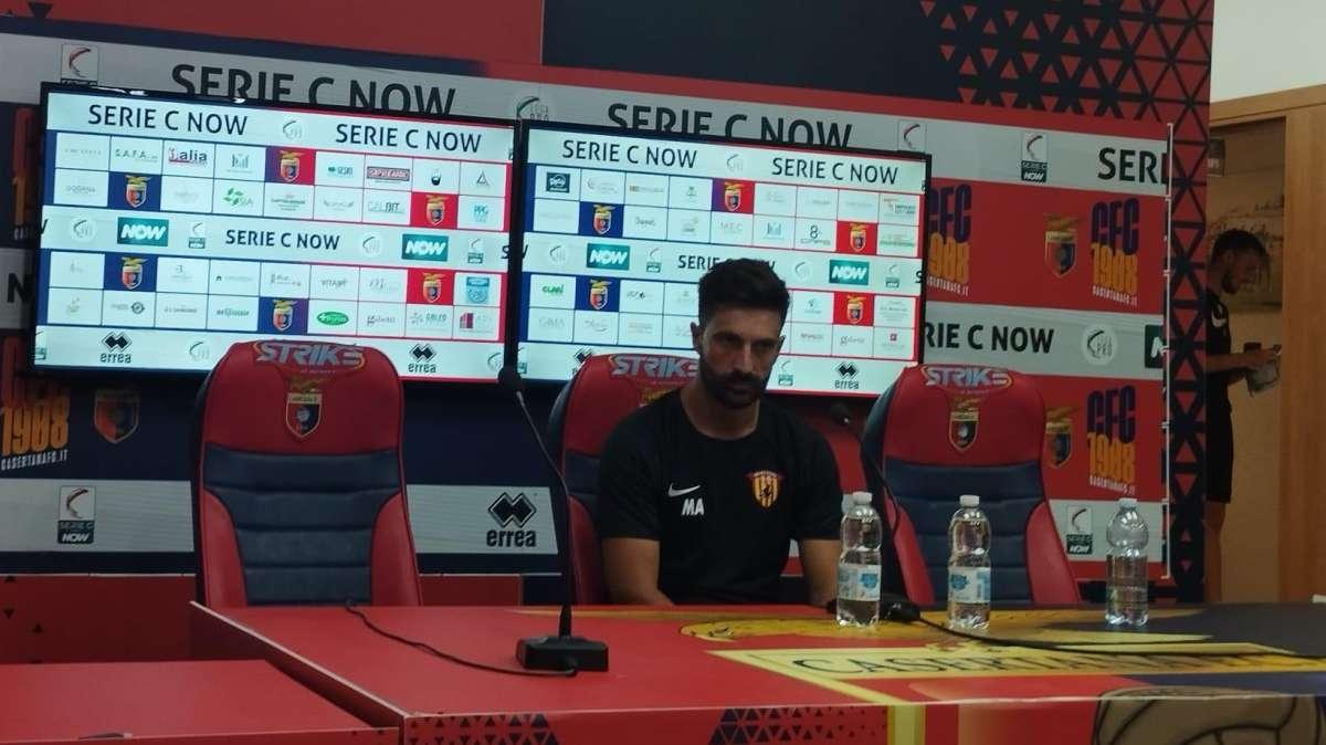 Andreoletti dopo Casertana-Benevento: “Sono onesto, il pari è giusto. Abbiamo avuto un tempo per uno"