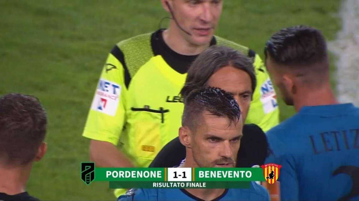 IL BENEVENTO NON VA OLTRE IL PARI COL PORDENONE, ALLA DACIA ARENA FINISCE 1-1