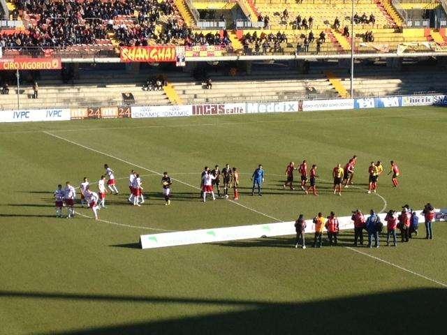 LIVE SCORE:BENEVENTO-Perugia 0-1 ..(37'pt. Ciofani)....FINALE...in diretta dal "Ciro Vigorito" di Benevento