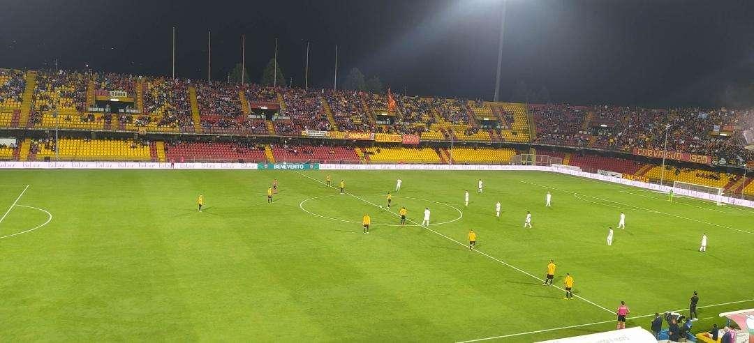 Benevento -Frosinine 2-1: una doppietta dello "squalo" Forte decide la gara