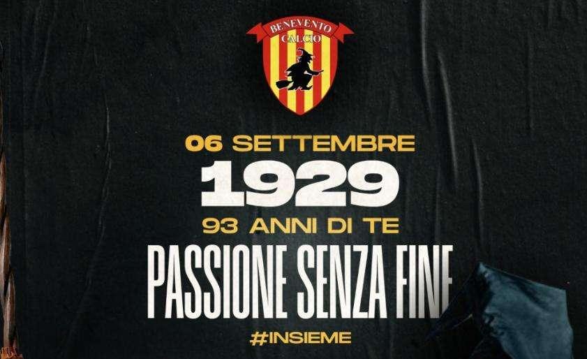 Benevento calcio: 93 anni di Passione senza fine. Auguri Strega
