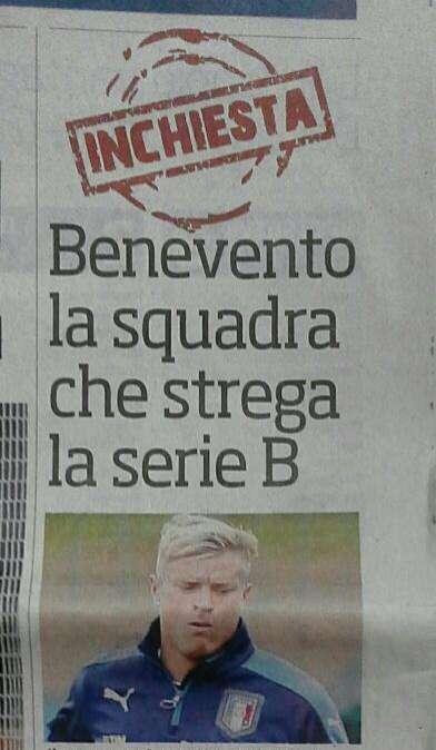 VISTO DA EST - NUMERO 13:  ORA IL BENEVENTO E’ UN FENOMENO DA INCHIESTA…