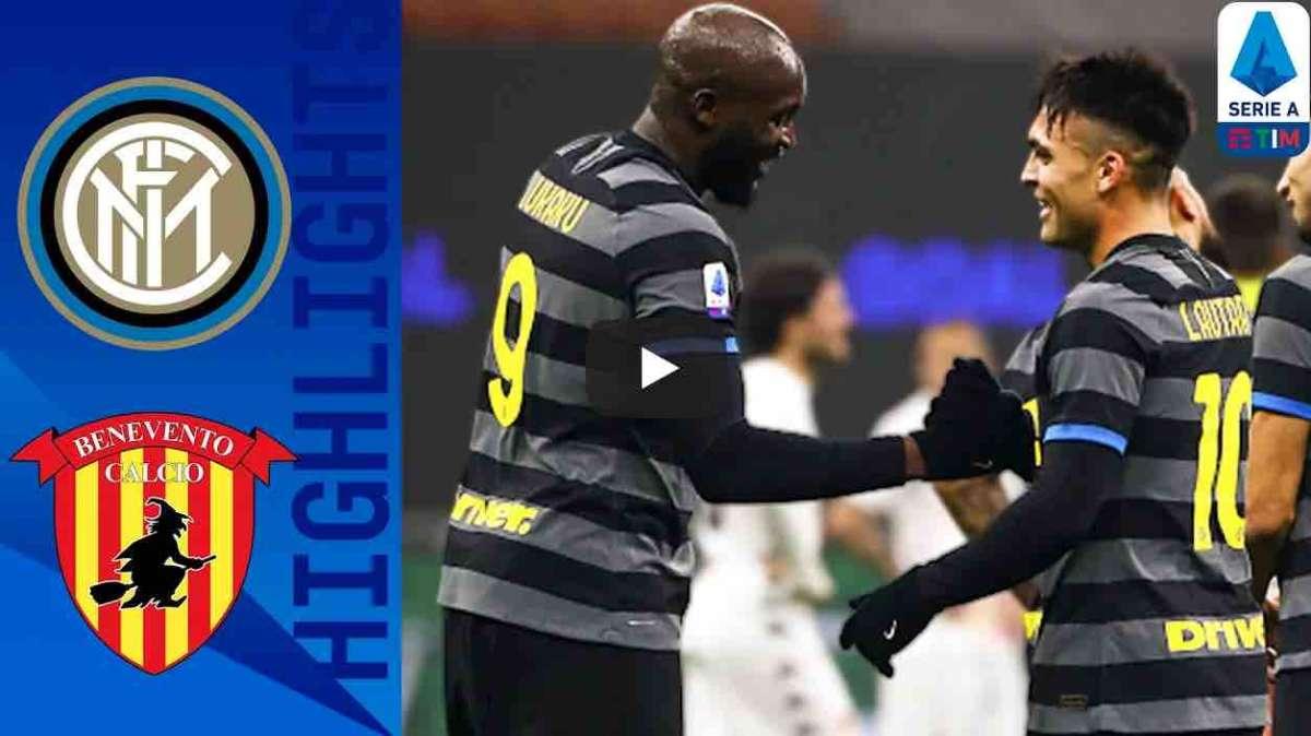 INTER-BENEVENTO 4-0: GLI HIGHLIGHTS DELLA GARA DEL MEAZZA