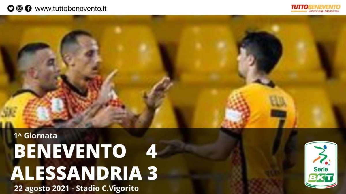 [VIDEO] BENEVENTO-ALESSANDRIA 4-3: CHI BEN COMINCIA...