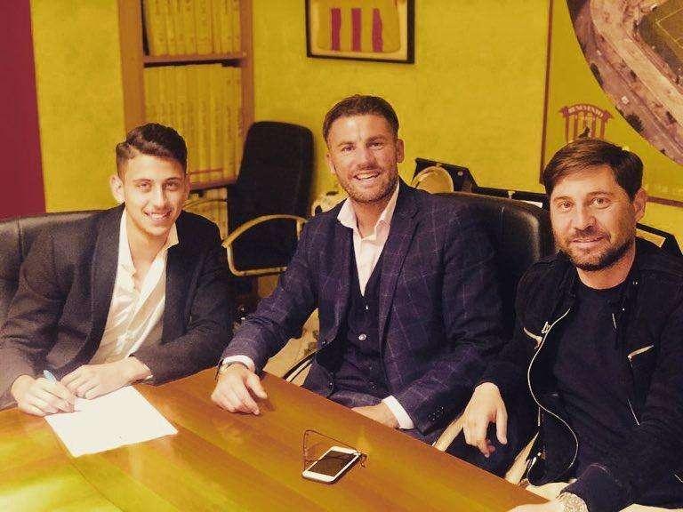 Benevento, primo contratto da "pro" per il giovane Cuccurullo: "Oggi si è realizzato un sogno"