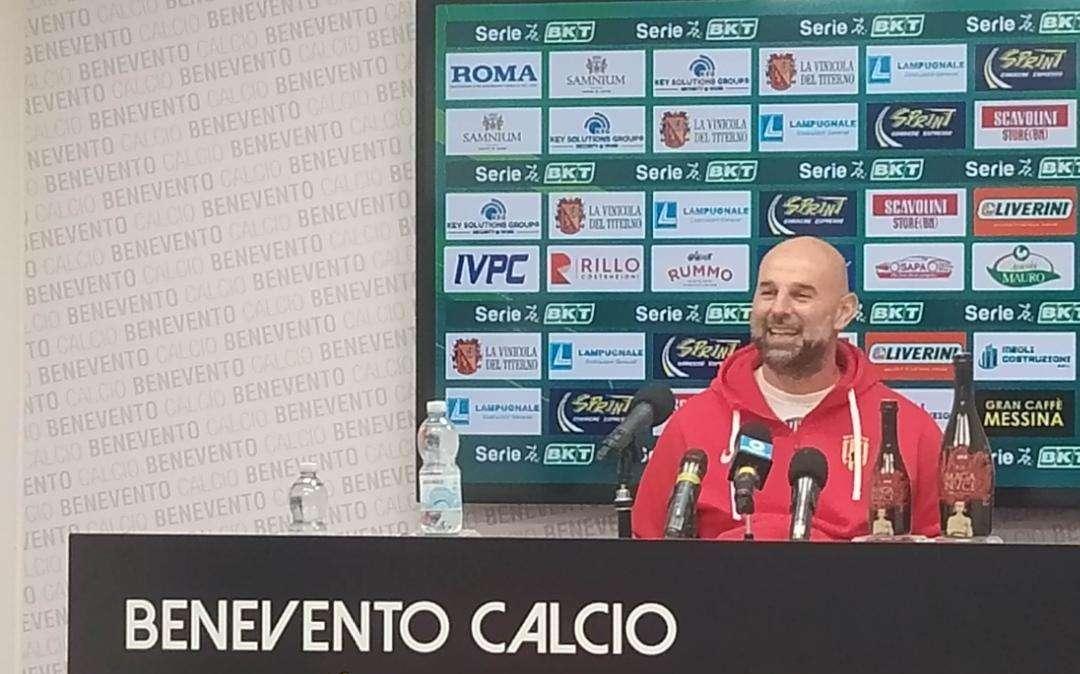 Ascoli-Benevento, le parole di Stellone: "Chiedo ai miei ragazzi equilibrio e concentrazione"