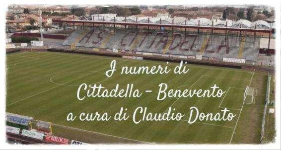 Cittadella-Benevento...un po' di numeri