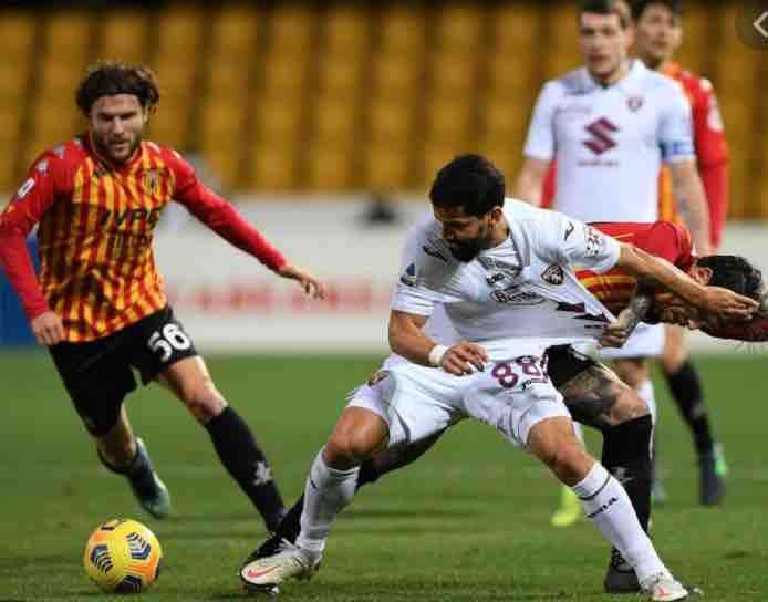 BENEVENTO-TORINO 2-2: VITTORIA SFUMATA IN EXTREMIS