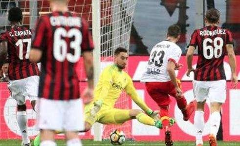 34^ Giornata di campionato di serie A: MILAN-BENEVENTO 0-1 (29' Iemmello) IL BENEVENTO SBANCA SAN SIRO