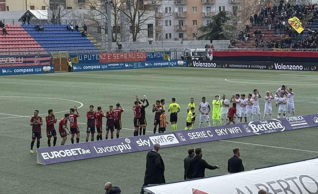 POTENZA-BENEVENTO 0-1: I giallorossi vincono anche a Potenza 