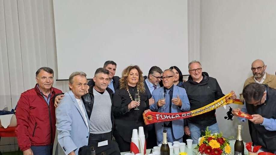 Il presidente Vigorito visita il club di piazza Mazzini: “Insieme ci proveremo ancora. Devo trovare il tempo per ascoltare chi tiene a questi colori”