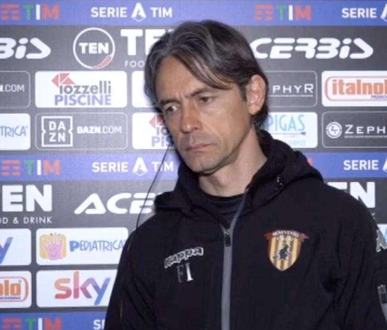 INZAGHI DOPO SPEZIA-BENEVENTO:"Prestazione da combattimento, con tanta voglia e compatezza"