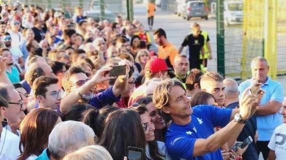 Inzaghi dopo il primo allenamento in città: "Che accoglienza, ci avete..."