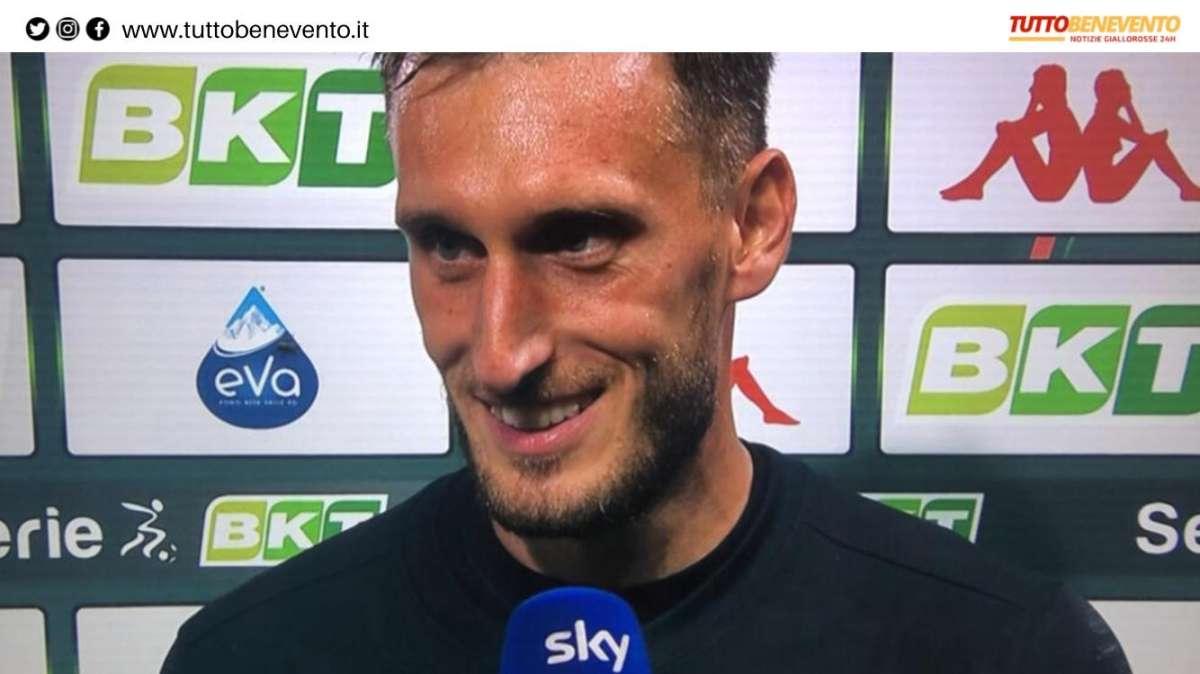 SALA STAMPA (BN-Lecce) - PALEARI:"POTEVAMO VINCERE, MA VA BENE COSI'"
