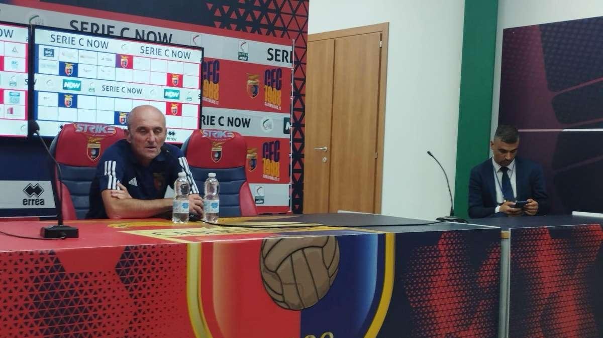 Cangelosi dopo Casertana-Benevento: "Non potevamo reggere novanta minuti. Il calo era normale"