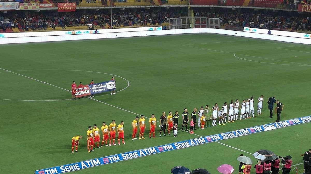 3^Giornata di campionato di serie A: BENEVENTO-TORINO 0-1 (92' I.Falque ALTRA SCONFITTA IMMERITATA PER I GIALLOROSSI