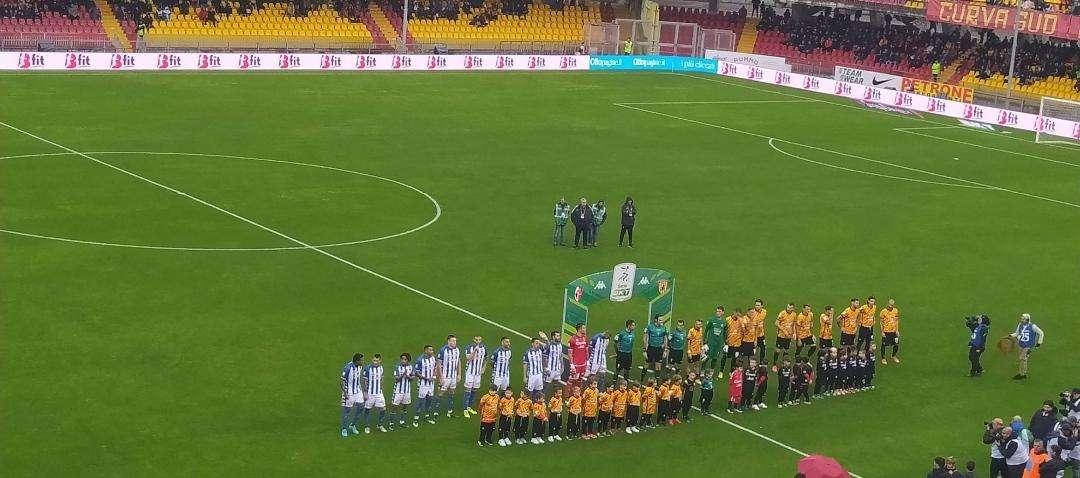 Benevento - Bari 1-1: un rigore nega alla Strega una vittoria meritata