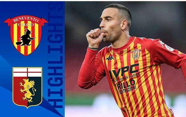 BENEVENTO-GENOA 2-0: INSIGNE-SAU STENDONO IL GRIFONE