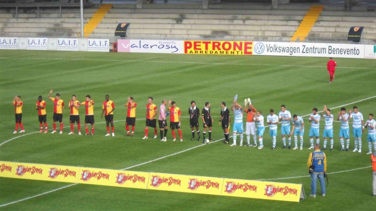 COPPA ITALIA LEGA PRO: Benevento-Aprilia:6-5 ...(4'st. Calderini 12'st. Piroli 19'st. Siclari 42' st. Caranci)...FINALE DOPO I CALCI DI RIGORE...