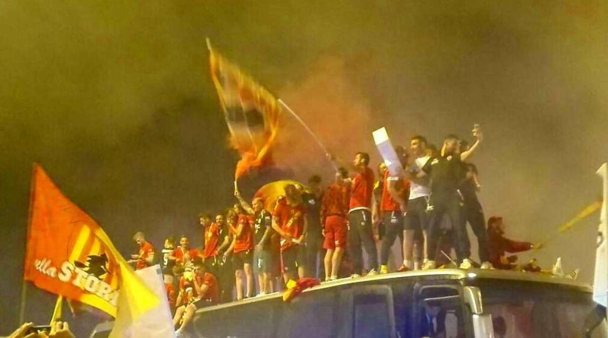 FESTA PROMOZIONE ITINERANTE: SQUADRA IN GIRO PER TUTTA LA CITTÀ