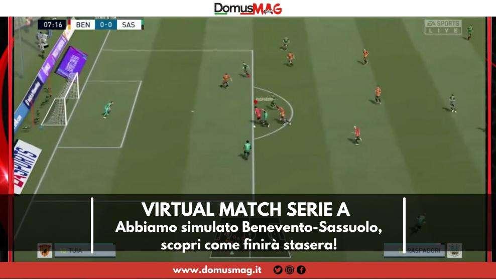 BENEVENTO-SASSUOLO COME ANDRA' A FINIRE? ECCO LA NOSTRA SIMULAZIONE!