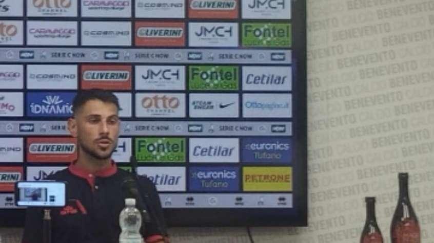 Taranto, le dichiarazioni dell'autore del gol Antonini: "Penalizzati da due episodi che hanno pesato"