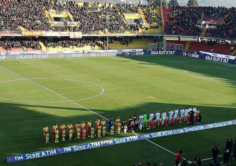 19^ Giornata di campionato di serie A TIM: BENEVENTO-Chievo V.  1-0 (64' Coda) IL 2017 SI CHIUDE CON LA PRIMA STORICA VITTORIA IN SERIE A