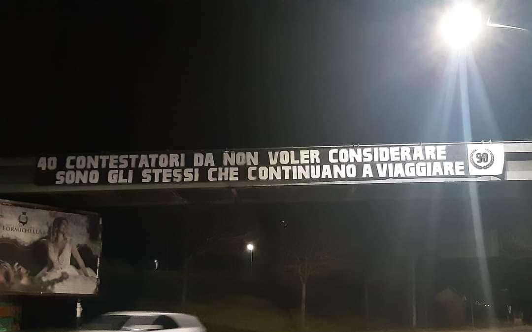 I "40 contestatori da non voler considerare..." esprimono il loro pensiero dopo le dichiarazioni del presidente Vigorito 