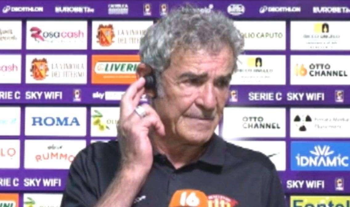 SALA STAMPA DOPO BENEVENTO-CASERTANA, AUTERI:"Preso gol fortuito, abbiamo creato tanto, vittoria meritata"