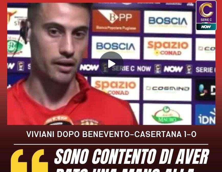 [VIDEO] LE PAROLE DI VIVIANI DOPO BENEVENTO-CASERTANA