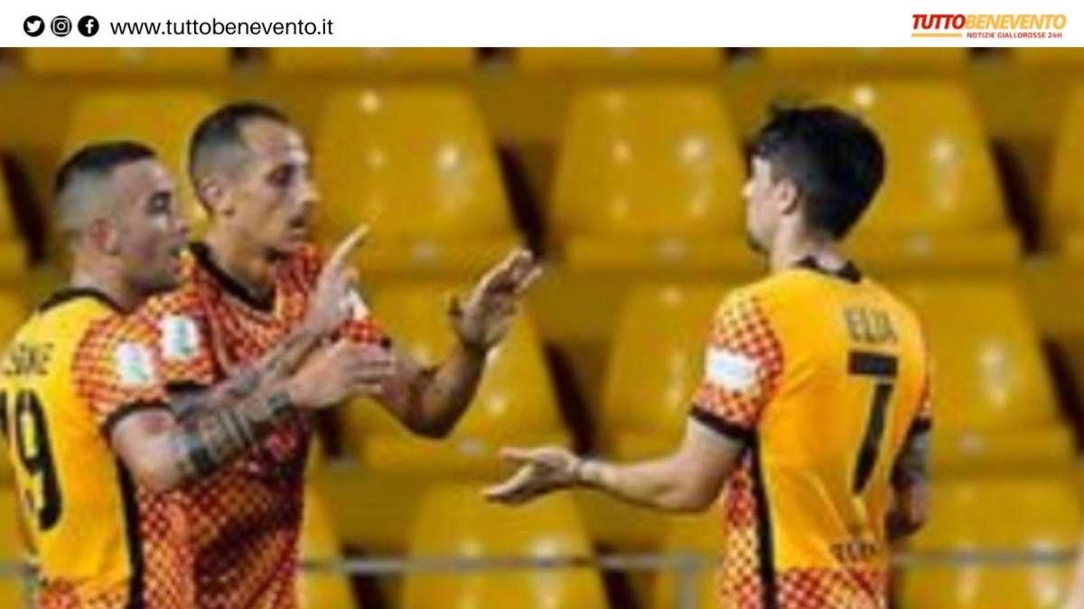 1^ di serie BKT: BENEVENTO-ALESSANDRIA 4-3: I GIALLOROSSI PARTONO CON IL PIEDE GIUSTO