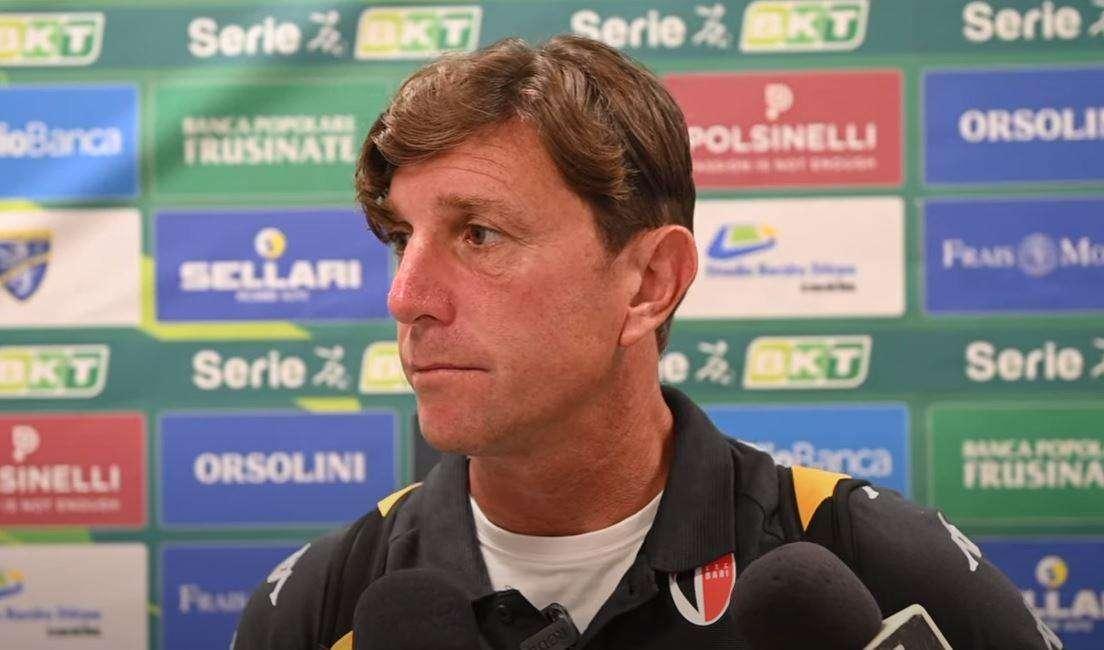 Benevento-Bari, Mignani (All. Bari): "Punto importante. Nei primi 30 minuti abbiamo fatto la partita"