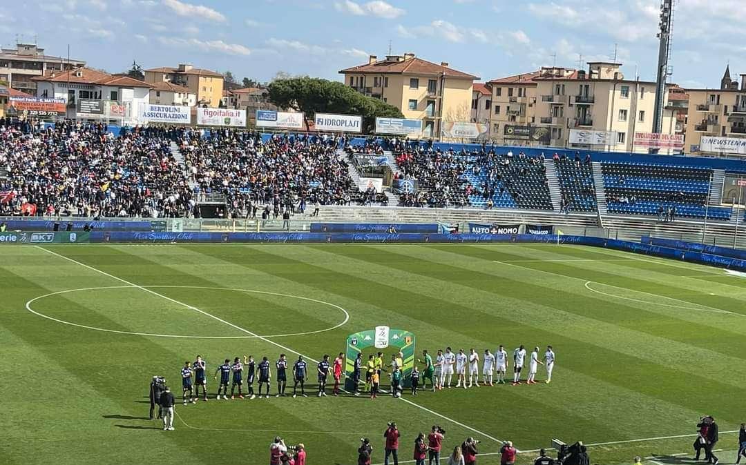 Pisa-Benevento 2-0: Moreo e Tramoni piegano una Strega piatta