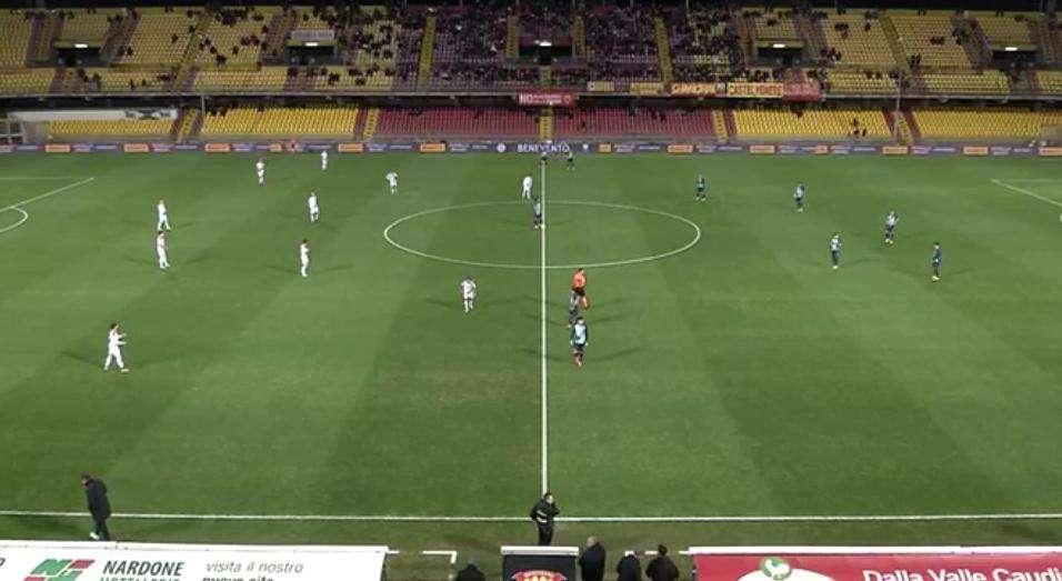 Benevento-Catania 0-4: è un Natale amarissimo per i tifosi della Strega